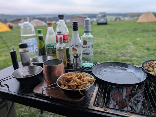 雨にも負けず風にも負けず&hellip; ふもとっぱらキャンプ場 ファミリーキャンプ 好々爺🇯🇵さんのキャンプブログ CAMPiii（キャンピー） -キャンプ専用SNS キャンプのすべてがここに集まる-