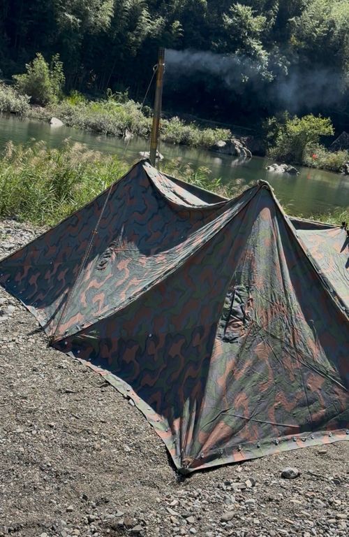 秋晴れのグルメ 前川キャンプ場 ソロキャンプ フリーサイト Camp 'n'g  Roll♪🏁さんのキャンプブログ CAMPiii（キャンピー） -キャンプ専用SNS キャンプのすべてがここに集まる-