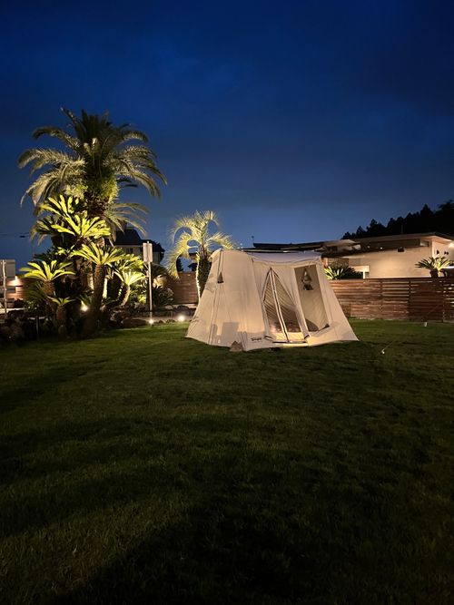 ここは、日本ですか😳✨✨？        🌴🌴🌴南国🏝️リゾートおしゃれ空間✨✨素敵すぎた群馬アカツキキャンプヴィレッジ⛺️ Akatsuki village ファミリーキャンプ 区画サイト Izumiさんのキャンプブログ CAMPiii（キャンピー） -キャンプ専用SNS キャンプのすべてがここに集まる-