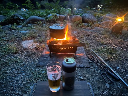 なんとか繰り出せたキャンプ⛺️ 新戸キャンプ場 ソロキャンプ 区画サイト Genさんのキャンプブログ CAMPiii（キャンピー） -キャンプ専用SNS キャンプのすべてがここに集まる-