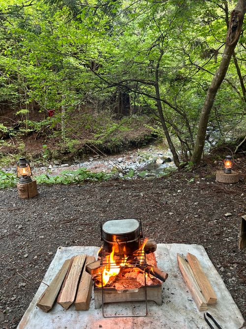 久しぶりのソロキャンプ🏕️ 道志の森キャンプ場 ソロキャンプ フリーサイト Genさんのキャンプブログ CAMPiii（キャンピー） -キャンプ専用SNS キャンプのすべてがここに集まる-