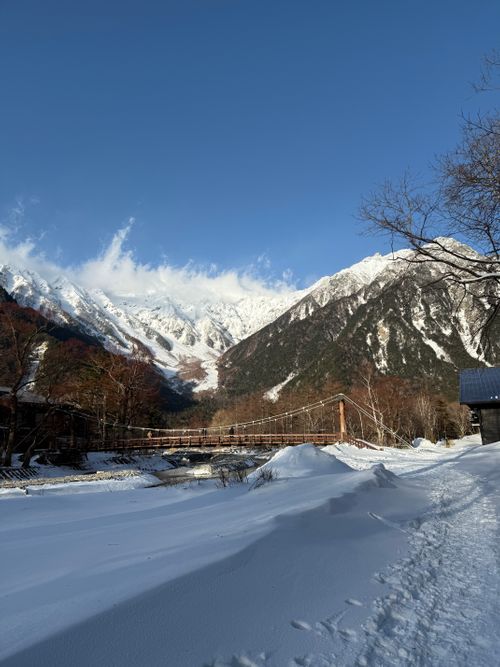 冬の上高地は寒かった。 上高地森のリゾート小梨 ソロキャンプ フリーサイト シルバーズさんのキャンプブログ CAMPiii（キャンピー） -キャンプ専用SNS キャンプのすべてがここに集まる-