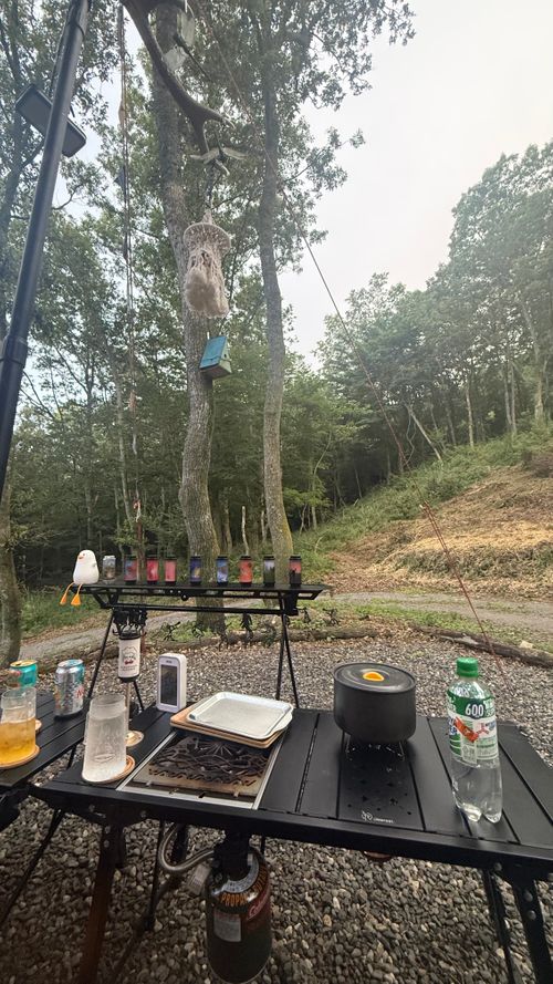 避暑地の森の中でキャンプ CAMP&times;WOODS ファミリーキャンプ 区画サイト オートサイト moreAiさんのキャンプブログ CAMPiii（キャンピー） -キャンプ専用SNS キャンプのすべてがここに集まる-