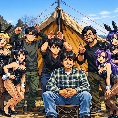 バニー戦隊@惑星直列キャンプ！ キャンプ&農園 玖珠の杜 ソロキャンプ グループキャンプ フリーサイト フォレキャンさんのキャンプブログ CAMPiii（キャンピー） -キャンプ専用SNS キャンプのすべてがここに集まる-