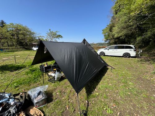 暑いそして寒い レイクサイド亀山キャンプ場 ソロキャンプ オートサイト 区画サイト P-yaさんのキャンプブログ CAMPiii（キャンピー） -キャンプ専用SNS キャンプのすべてがここに集まる-