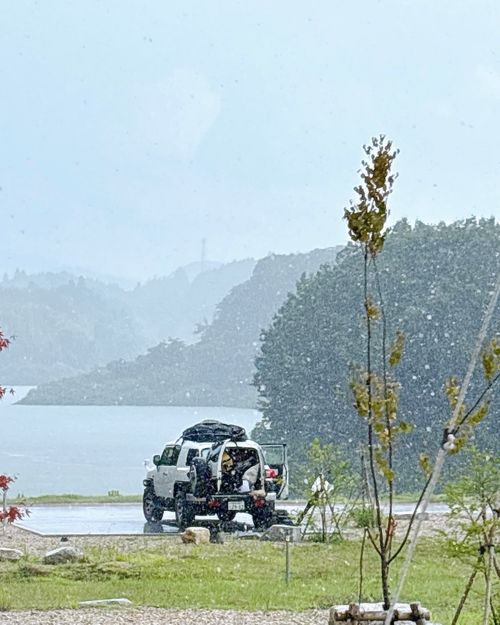 【前編】夏キャンプは『涼』がテーマ💙2泊3日の｢ゆるっと｣キャンプ🏕️ アウトドアヴィレッジ三春 さくら湖キャンプサイト Oniyomeさんのキャンプブログ CAMPiii（キャンピー） -キャンプ専用SNS キャンプのすべてがここに集まる-