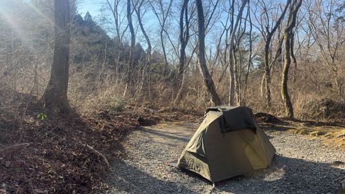 丸火でキャンプ 丸火自然公園グリーンキャンプ場 ソロキャンプ 区画サイト まっつんさんのキャンプブログ CAMPiii（キャンピー） -キャンプ専用SNS キャンプのすべてがここに集まる-