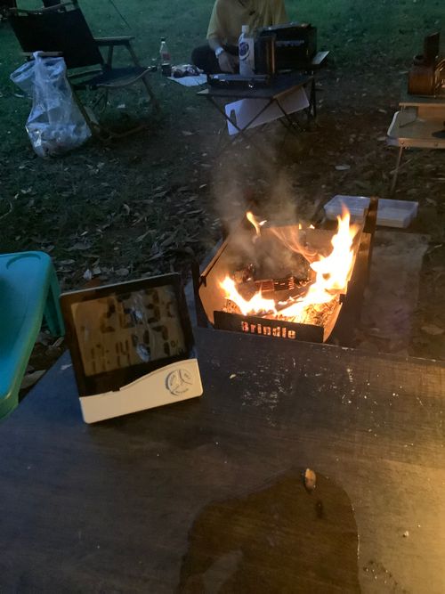 Vol.104 25/NO.23　いつもの場所でお肉焼く‼️ 坂戸市 ソロキャンプ フリーサイト 🔥焚き火🔥さんのキャンプブログ CAMPiii（キャンピー） -キャンプ専用SNS キャンプのすべてがここに集まる-
