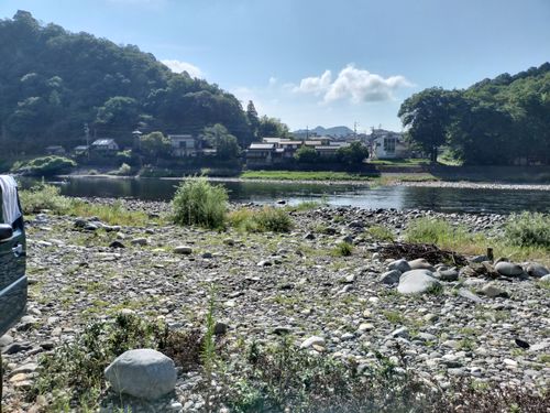 淡水浴 美濃橋 河川敷 ソロキャンプ グループキャンプ フリーサイト たかぽんたさんのキャンプブログ CAMPiii（キャンピー） -キャンプ専用SNS キャンプのすべてがここに集まる-