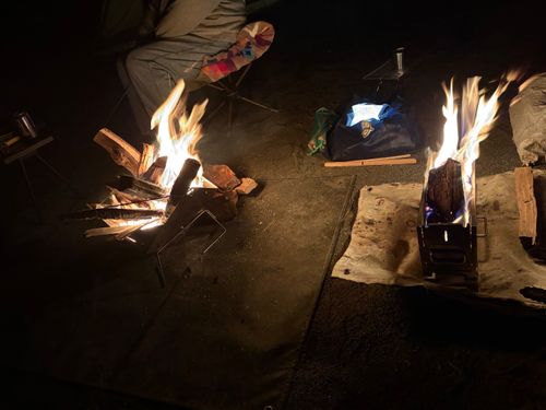オプチャ女子グルキャンプ🏕下道倶楽部6時間越え。静岡ってでっかいなぁ！ 火剣山キャンプ場 グループキャンプ 区画サイト ぷりんさんのキャンプブログ CAMPiii（キャンピー） -キャンプ専用SNS キャンプのすべてがここに集まる-