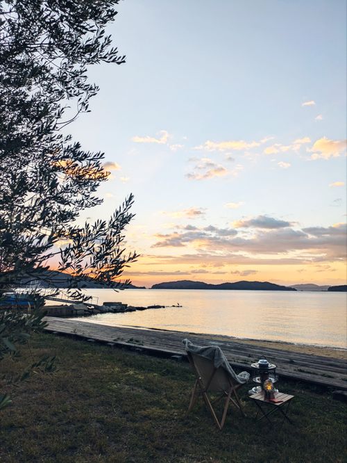 無人島にカヤックで渡ってみたキャンプ🏕 ホシアカリ 波うち 区画サイト NATSUさんのキャンプブログ CAMPiii（キャンピー） -キャンプ専用SNS キャンプのすべてがここに集まる-