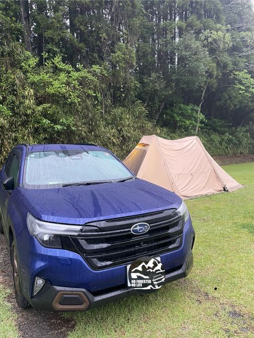 妻の回復祝い@スノピ都城CampField Snow Peak 都城 Campfield ファミリーキャンプ 区画サイト オートサイト フォレキャンさんのキャンプブログ CAMPiii（キャンピー） -キャンプ専用SNS キャンプのすべてがここに集まる-