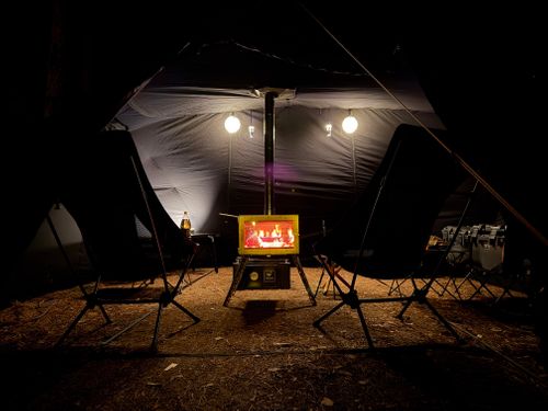 落下注意 PICA八ヶ岳明野 グループキャンプ 区画サイト スモーキーさんのキャンプブログ CAMPiii（キャンピー） -キャンプ専用SNS キャンプのすべてがここに集まる-