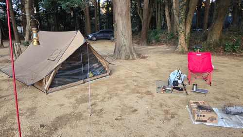 １年の締め括りに the country (キャンプ場) ソロキャンプ 区画サイト ke-nさんのキャンプブログ CAMPiii（キャンピー） -キャンプ専用SNS キャンプのすべてがここに集まる-