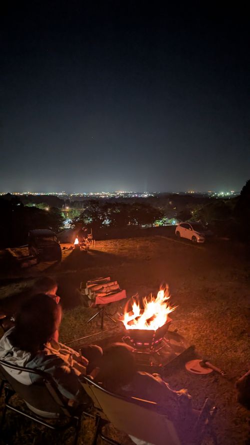 お久しぶりの福岡キャンプ🏕️ ファミリーキャンプ 区画サイト オートサイト ヒゲキャンさんのキャンプブログ CAMPiii（キャンピー） -キャンプ専用SNS キャンプのすべてがここに集まる-