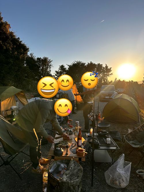 おじさん達リベンジ 有田BLUEキャンプ場 グループキャンプ フリーサイト オートサイト ぼちさんのキャンプブログ CAMPiii（キャンピー） -キャンプ専用SNS キャンプのすべてがここに集まる-