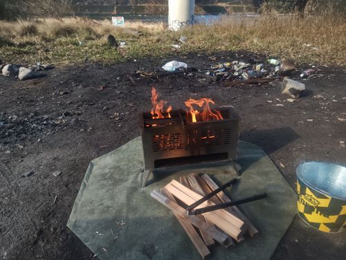 新年１発目は 柳瀬キャンプ場 ソロキャンプ フリーサイト HARUMAGEDONさんのキャンプブログ CAMPiii（キャンピー） -キャンプ専用SNS キャンプのすべてがここに集まる-