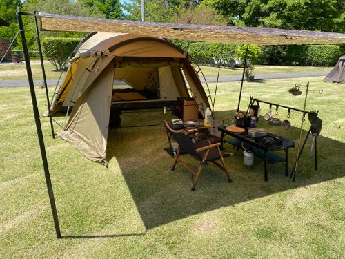 もう初夏の暑さ🥵だった､､､春おじキャン🏕️ 美鈴湖もりの国 オートキャンプ場 グループキャンプ ケイスケさんのキャンプブログ CAMPiii（キャンピー） -キャンプ専用SNS キャンプのすべてがここに集まる-