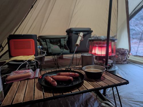 はじめてのソロキャンプ経験&hellip; 新戸キャンプ場 ソロキャンプ フリーサイト オートサイト 区画サイト 好々爺🇯🇵さんのキャンプブログ CAMPiii（キャンピー） -キャンプ専用SNS キャンプのすべてがここに集まる-