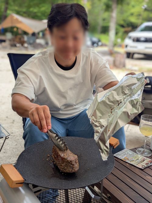 暑いから綺麗な川に入りたい！ 本谷オートキャンプ場 グループキャンプ 区画サイト オートサイト ちあさんのキャンプブログ CAMPiii（キャンピー） -キャンプ専用SNS キャンプのすべてがここに集まる-