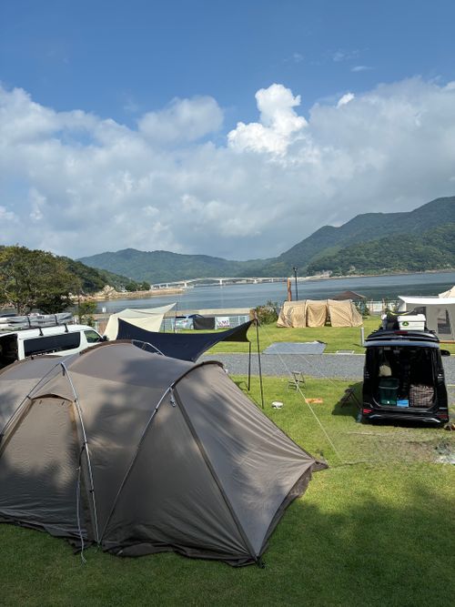 CAMPiii（キャンピー） わいげさんのキャンプブログ 2025年12回目は、島キャン🏝️ 沖家室シーサイドキャンプ場