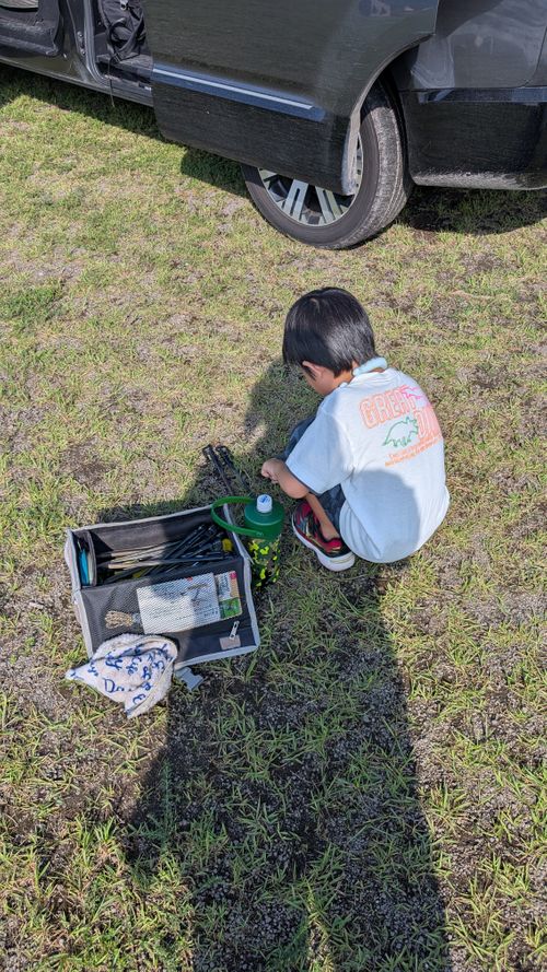 StarCamp 2025 in 南九州に参戦! 霧島高原国民休養地キャンプ場 ファミリーキャンプ 区画サイト オートサイト ヒゲキャンさんのキャンプブログ CAMPiii(キャンピー) -キャンプ専用SNS キャンプのすべてがここに集まる-