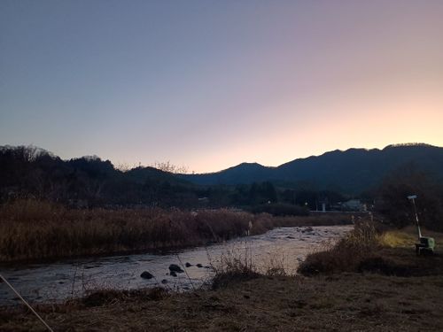 軍幕キャンプ納め 角田大橋河川敷 ソロキャンプ フリーサイト ウエィダーさんのキャンプブログ CAMPiii（キャンピー） -キャンプ専用SNS キャンプのすべてがここに集まる-