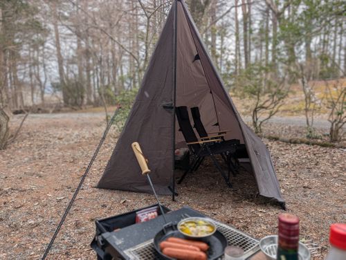 静寂な森のなかで(後篇) 小田急山中湖フォレストコテージ ファミリーキャンプ 好々爺🇯🇵さんのキャンプブログ CAMPiii（キャンピー） -キャンプ専用SNS キャンプのすべてがここに集まる-