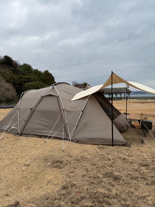 2025年17回目ラストは、うさぎキャン🐇 大久野島キャンプ場 ファミリーキャンプ 区画サイト わいげさんのキャンプブログ CAMPiii（キャンピー） -キャンプ専用SNS キャンプのすべてがここに集まる-