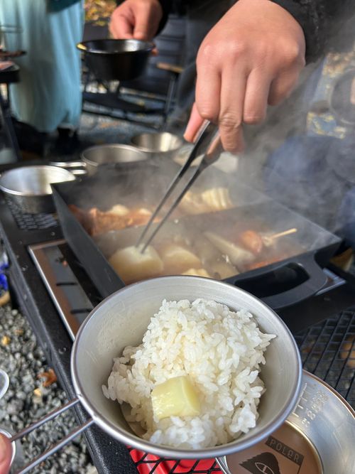 紅葉🍁キャンプ 山伏オートキャンプ場 ソロキャンプ グループキャンプ 区画サイト Genさんのキャンプブログ CAMPiii（キャンピー） -キャンプ専用SNS キャンプのすべてがここに集まる-