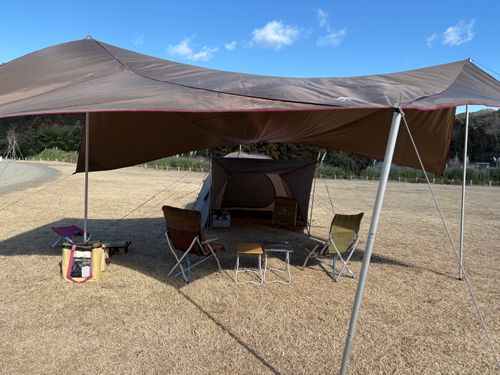 43回 アメド3設営デイキャンプ🏕️ スノーピーク鹿沼キャンプフィールド＆スパ ファミリーキャンプ フリーサイト ヒロアキングさんのキャンプブログ CAMPiii（キャンピー） -キャンプ専用SNS キャンプのすべてがここに集まる-