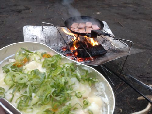 海を感じて 柳島スポーツ公園 グループキャンプ 区画サイト ひげさんさんのキャンプブログ CAMPiii（キャンピー） -キャンプ専用SNS キャンプのすべてがここに集まる-