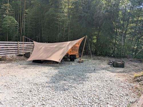 真夏の避暑地？ プラネットキャンプ ソロキャンプ 区画サイト geenさんのキャンプブログ CAMPiii（キャンピー） -キャンプ専用SNS キャンプのすべてがここに集まる-