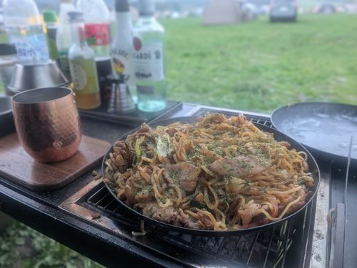 雨にも負けず風にも負けず&hellip; ふもとっぱらキャンプ場 ファミリーキャンプ 好々爺🇯🇵さんのキャンプブログ CAMPiii（キャンピー） -キャンプ専用SNS キャンプのすべてがここに集まる-