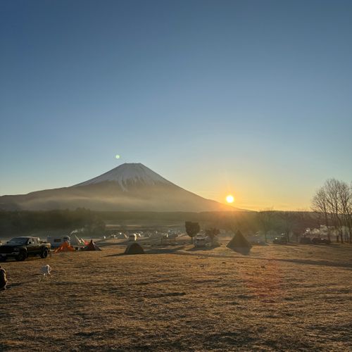 今年もキャンプ初めはふもとっぱらで ふもとっぱらキャンプ場 ソロキャンプ フリーサイト xiongmaoさんのキャンプブログ CAMPiii（キャンピー） -キャンプ専用SNS キャンプのすべてがここに集まる-