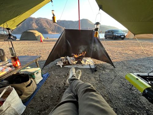 OLDが欲しくなるのは、世代なのか？？ 西湖 自由キャンプ場 ソロキャンプ 区画サイト KOBApapaさんのキャンプブログ CAMPiii（キャンピー） -キャンプ専用SNS キャンプのすべてがここに集まる-