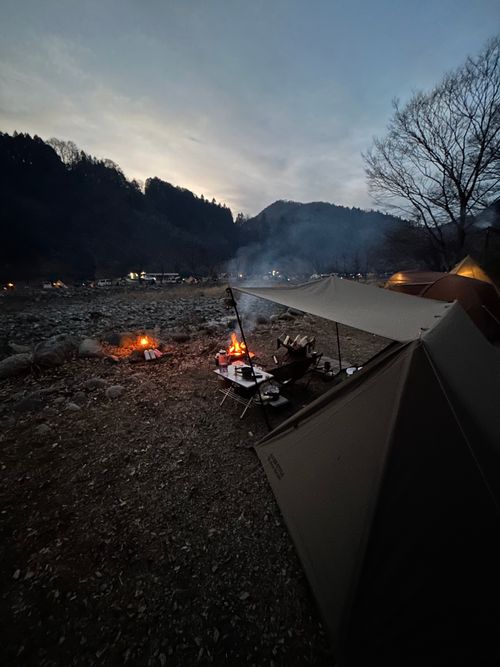 2026始動 新戸キャンプ場 ソロキャンプ フリーサイト Genさんのキャンプブログ CAMPiii（キャンピー） -キャンプ専用SNS キャンプのすべてがここに集まる-