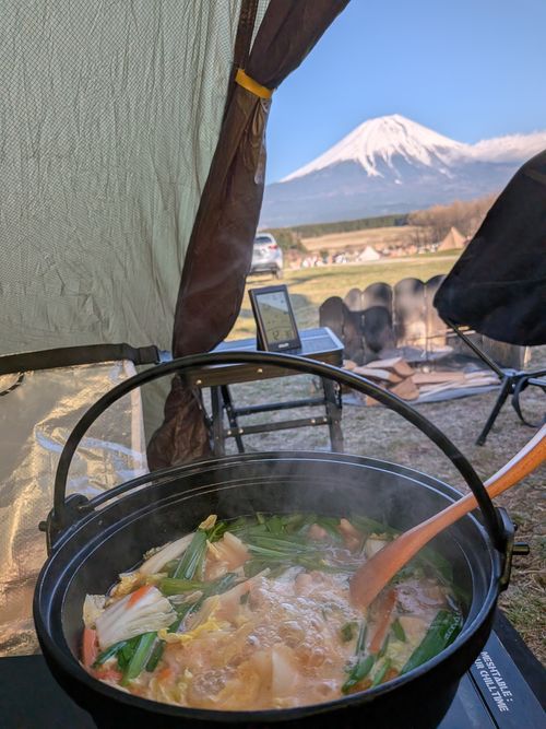 久々のふもとっぱら ふもとっぱらキャンプ場 ソロキャンプ グループキャンプ フリーサイト オートサイト IZUIZUさんのキャンプブログ CAMPiii（キャンピー） -キャンプ専用SNS キャンプのすべてがここに集まる-