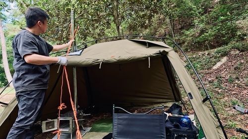 13980円の薪ストーブ 山城町森林公園 ソロキャンプ フリーサイト HOTさんのキャンプブログ CAMPiii（キャンピー） -キャンプ専用SNS キャンプのすべてがここに集まる-