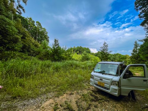 山買いました🏕️ 伊予石城駅 ソロキャンプ フリーサイト 空飛ぶくじらさんのキャンプブログ CAMPiii（キャンピー） -キャンプ専用SNS キャンプのすべてがここに集まる-