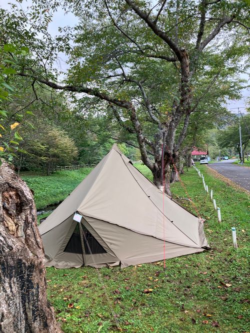 長万部公園キャンプ場ハマってます🤣 長万部公園(キャンプ場) ソロキャンプ フリーサイト siroさんのキャンプブログ CAMPiii（キャンピー） -キャンプ専用SNS キャンプのすべてがここに集まる-