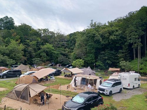さい干しと温泉♨に旬の秋刀魚！ついでに試し張のキャンプ 十二坊温泉 オートキャンプ場 ファミリーキャンプ キャンピングカー vios outdoor'sさんのキャンプブログ CAMPiii（キャンピー） -キャンプ専用SNS キャンプのすべてがここに集まる-