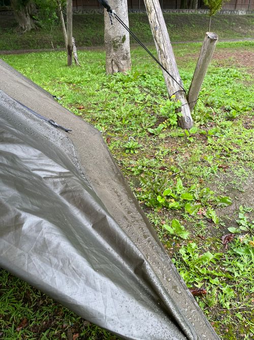 雨キャン！徒歩ソロで行く長瀞キャンプヴィレッジ！ ソロキャンプ 区画サイト ma9さんのキャンプブログ CAMPiii（キャンピー） -キャンプ専用SNS キャンプのすべてがここに集まる-