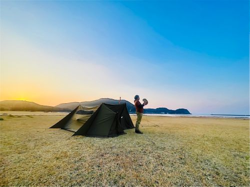 イライラした時は&hellip;やっぱり？リフレッシュおじうさキャン△ in 阿川ほうせんぐり海浜公園 〜 CAMP NO.177 阿川ほうせんぐり海浜公園 ソロキャンプ ファミリーキャンプ フリーサイト おじキャン△さんのキャンプブログ CAMPiii（キャンピー） -キャンプ専用SNS キャンプのすべてがここに集まる-