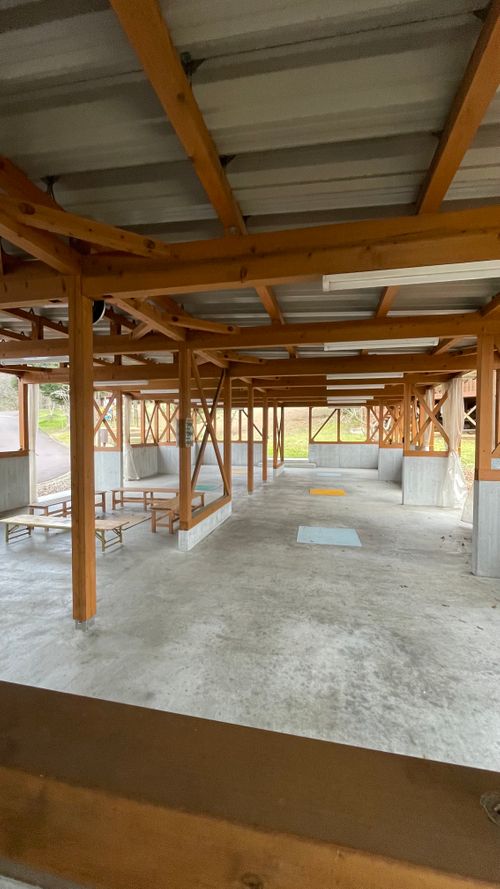 初詣兼ねた年越しキャンプ 宍道ふるさと森林公園 ファミリーキャンプ 区画サイト フォレキャンさんのキャンプブログ CAMPiii（キャンピー） -キャンプ専用SNS キャンプのすべてがここに集まる-