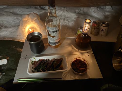 初るぽぽの森〜雪中〜 るぽぽの森 （るぽぽかわさき＆笹谷オートキャンプ場） ソロキャンプ 区画サイト オートサイト ぱぱちょさんのキャンプブログ CAMPiii（キャンピー） -キャンプ専用SNS キャンプのすべてがここに集まる-