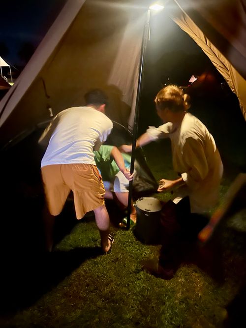 全力前夜祭からヘロヘロで本番 村山ジャンボ キャンプ場 skitさんのキャンプブログ CAMPiii（キャンピー） -キャンプ専用SNS キャンプのすべてがここに集まる-