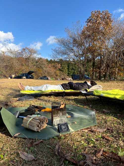 寒さ耐えた 朝霧ジャンボリー オートキャンプ場 ファミリーキャンプ オートサイト no-tenkiさんのキャンプブログ CAMPiii（キャンピー） -キャンプ専用SNS キャンプのすべてがここに集まる-