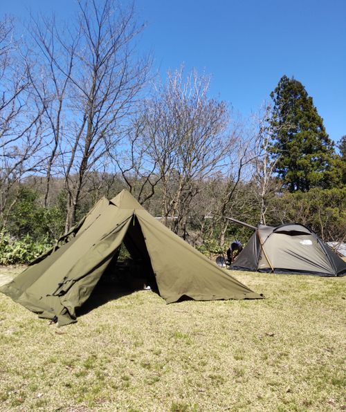 夏日！暑い暑い🥵 かみくの桃源郷 ソロキャンプ グループキャンプ 区画サイト マッサンさんのキャンプブログ CAMPiii（キャンピー） -キャンプ専用SNS キャンプのすべてがここに集まる-