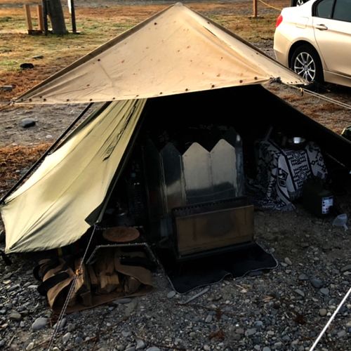 川沿い一泊ソロ キャンプ村やなせ ソロキャンプ フリーサイト ド・スタールさんのキャンプブログ CAMPiii（キャンピー） -キャンプ専用SNS キャンプのすべてがここに集まる-